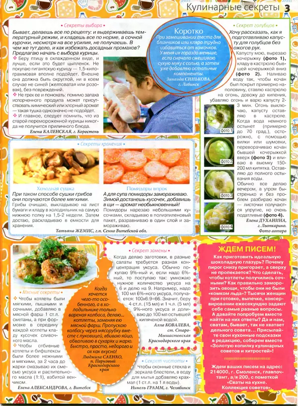 КулЛиб.   журнал Сваты на кухне - Сваты на кухне 2016 №7(21). Страница № 3