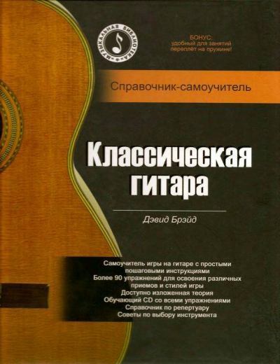 CD к книге Дэвида Брэйда «Классическая гитара: справочник-самоучитель» (iso)