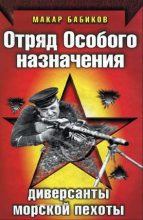 Книга - Макар Андреевич Бабиков - Отряд особого назначения. Диверсанты морской пехоты - читать
