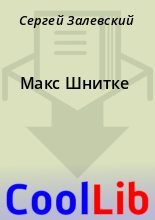 Книга - Сергей  Залевский - Макс Шнитке - читать