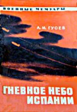Книга - Александр Иванович Гусев - Гневное небо Испании - читать