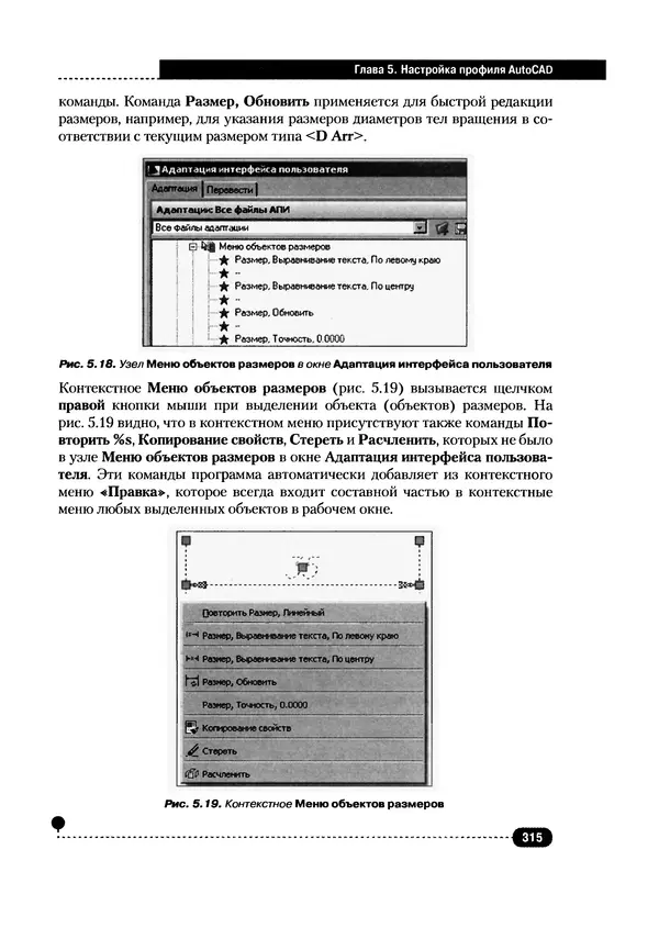 А. Журавлев - AutoCAD для конструкторов. Стандарты ЕСКД в AutoCAD 2009/2010/2011. Практические советы конструктора - Страница № 316