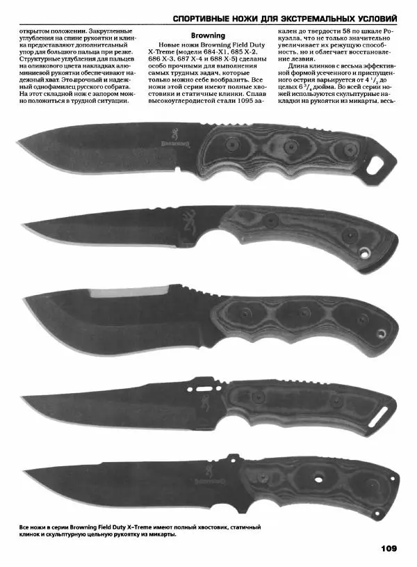Джо Керцман - Современные спортивные ножи от ведущих производителей. Иллюстрированный справочник - Страница № 110