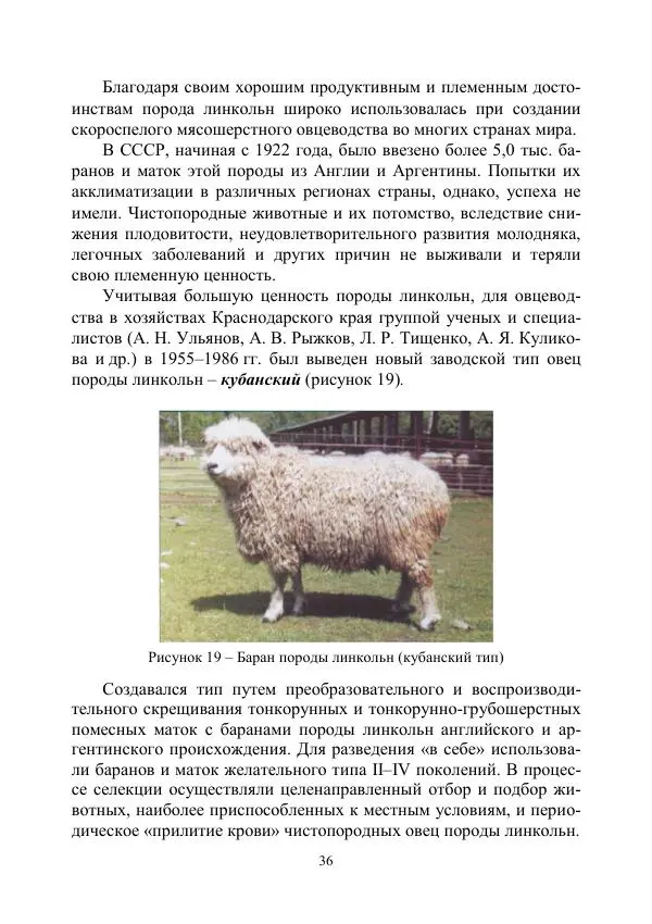 Надежда Куликова - Овцеводство и козоводство. Учебно-методическое пособие - Страница № 36