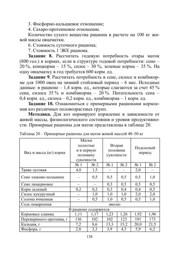 Надежда Куликова - Овцеводство и козоводство. Учебно-методическое пособие - Страница № 138
