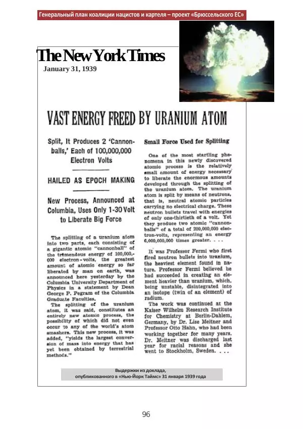 Матиас Рат - Нацистские корни «Брюссельского ЕС» - Страница № 96