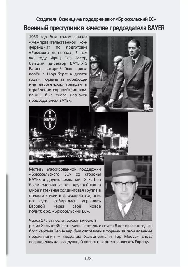 Матиас Рат - Нацистские корни «Брюссельского ЕС» - Страница № 128