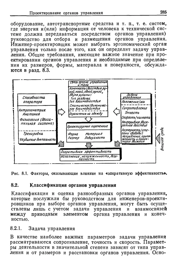 Карл Крёмер - Человеческий фактор. В 6-ти тт. Т. 5. Эргономические основы проектирования рабочих мест - Страница № 285