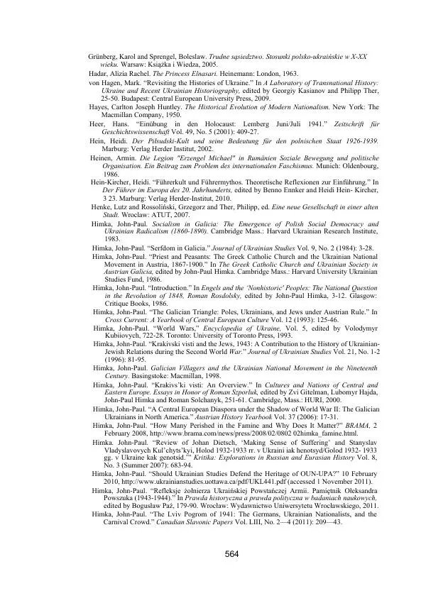 Гжегож Россолински-Либе - Жизнь Степана Бандеры: терроризм, фашизм, геноцид, культ - Страница № 563