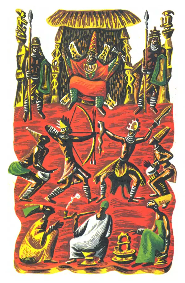  Автор неизвестен - Народные сказки - Живой огонь. Сказки Западной Африки - Страница № 32