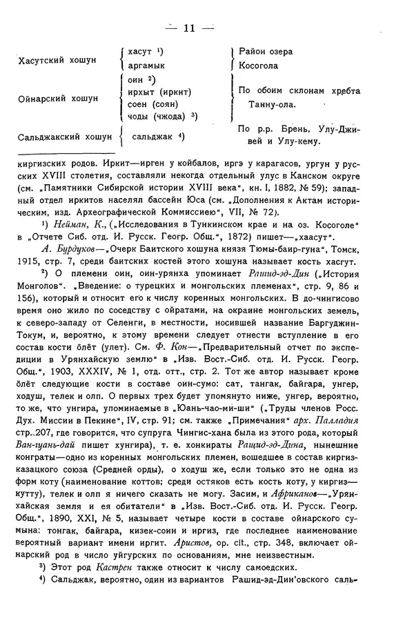 Григорий Грумм-Гржимайло - Западная Монголия и Урянхайский край. Том 3, выпуск 1 - Страница № 19