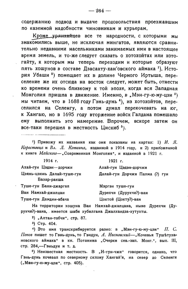 Григорий Грумм-Гржимайло - Западная Монголия и Урянхайский край. Том 3, выпуск 1 - Страница № 274