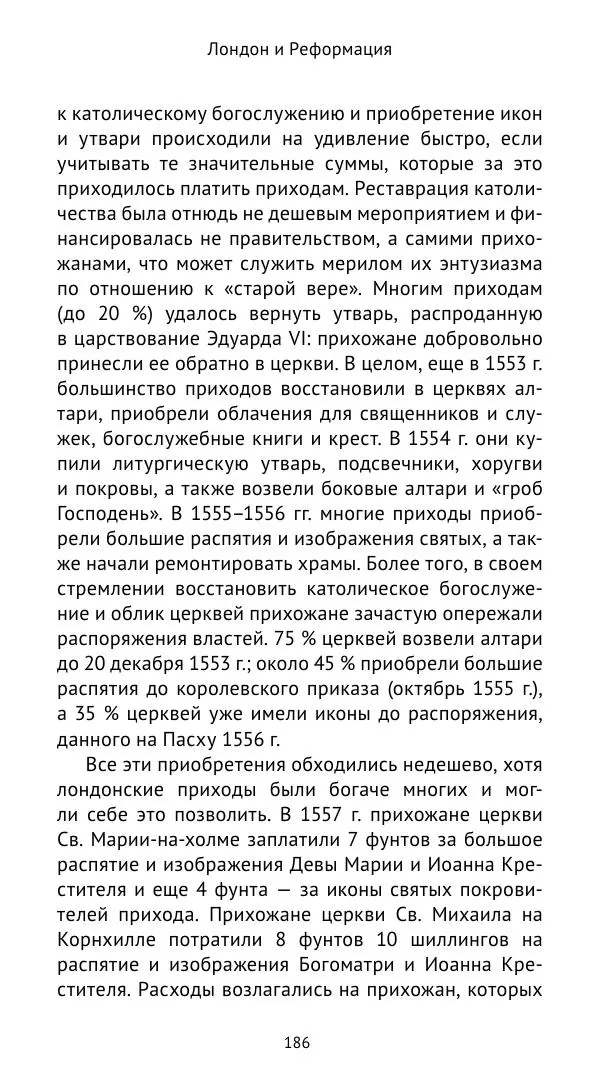 Анна Серёгина - Лондон и Реформация. Жизнь английской столицы в эпоху Тюдоров (1485—1603) - Страница № 187