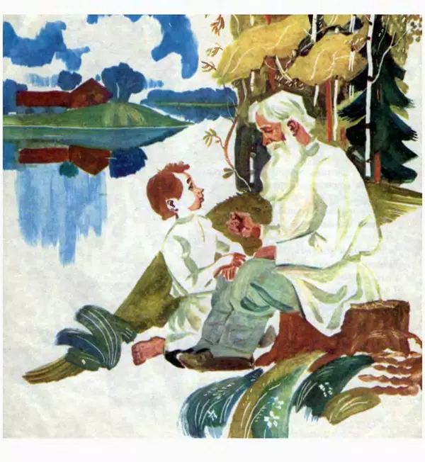 Николай Некрасов - Дедушка Мазай и зайцы - Страница № 5