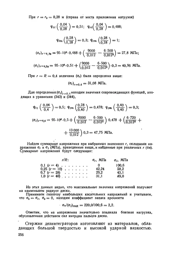 В. Соколов - Основы расчета и конструирования машин и аппаратов пищевых производств: Учебник для втузов - Страница № 256