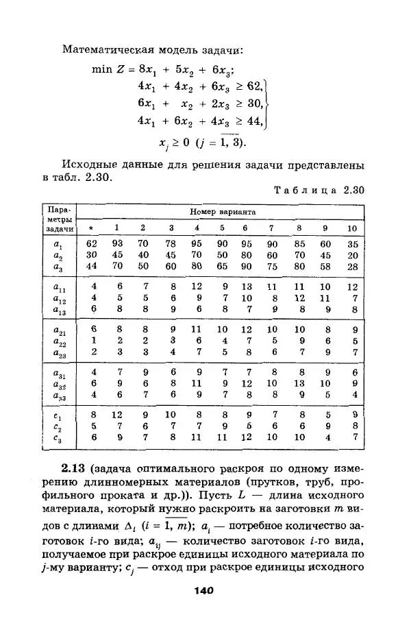  Коллектив авторов - Сборник задач и упражнений по высшей математике. Математическое программирование. Учебное пособие - Страница № 140