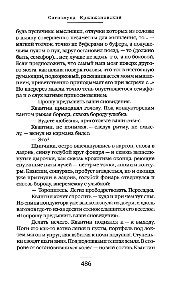 Сигизмунд Кржижановский - Собрание сочинений в 6 тт. Том 1 - Страница № 487