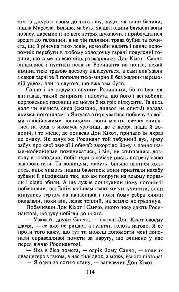 Мигель де Сааведра - Премудрий гідальго Дон Кіхот з Ламанчі, ч. І - Страница № 116