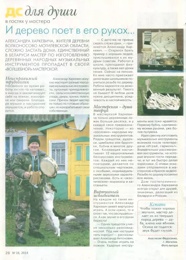  журнал «Делаем сами» (Толока) - Делаем сами 2014 №18(327) - Страница № 28