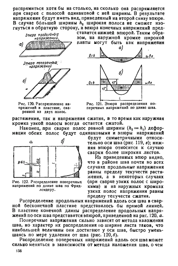 Н. Окерблом - Сварочные деформации и напряжения: Теория и ее применение - Страница № 139