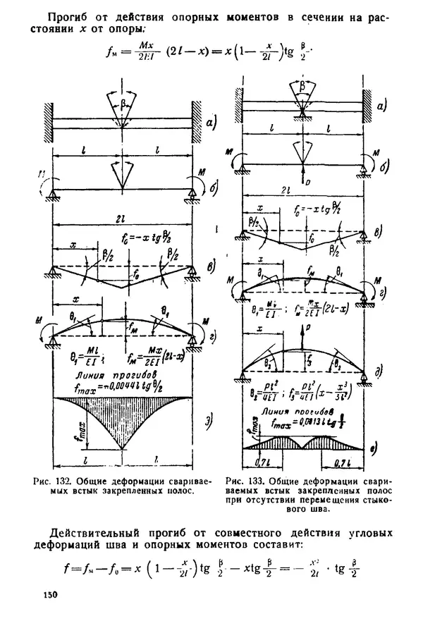 Н. Окерблом - Сварочные деформации и напряжения: Теория и ее применение - Страница № 151