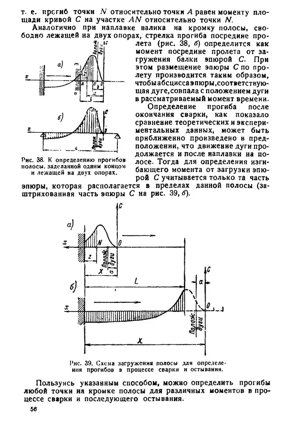 Н. Окерблом - Сварочные деформации и напряжения: Теория и ее применение - Страница № 57