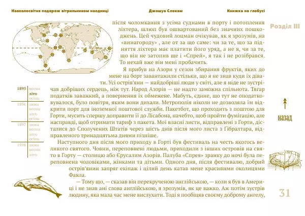 Джошуа Слокам - Навколосвітня подорож вітрильником наодинці - Страница № 31
