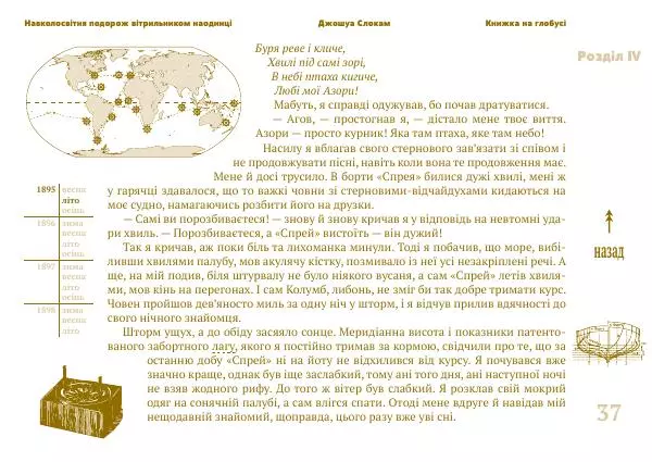 Джошуа Слокам - Навколосвітня подорож вітрильником наодинці - Страница № 37