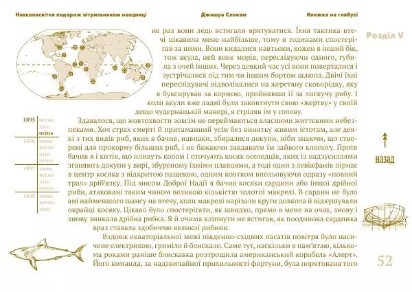 Джошуа Слокам - Навколосвітня подорож вітрильником наодинці - Страница № 52