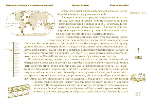 Джошуа Слокам - Навколосвітня подорож вітрильником наодинці - Страница № 87