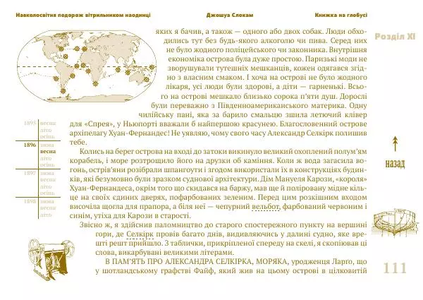 Джошуа Слокам - Навколосвітня подорож вітрильником наодинці - Страница № 111
