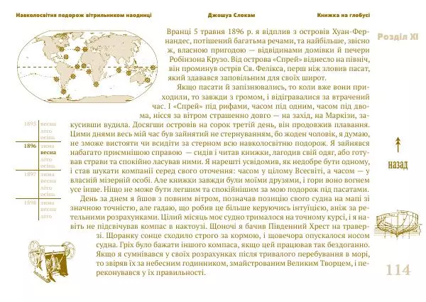 Джошуа Слокам - Навколосвітня подорож вітрильником наодинці - Страница № 114