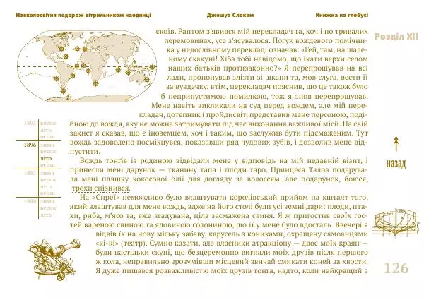 Джошуа Слокам - Навколосвітня подорож вітрильником наодинці - Страница № 126
