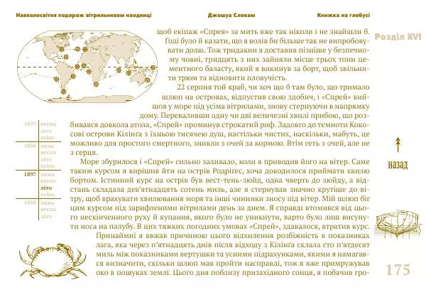 Джошуа Слокам - Навколосвітня подорож вітрильником наодинці - Страница № 175
