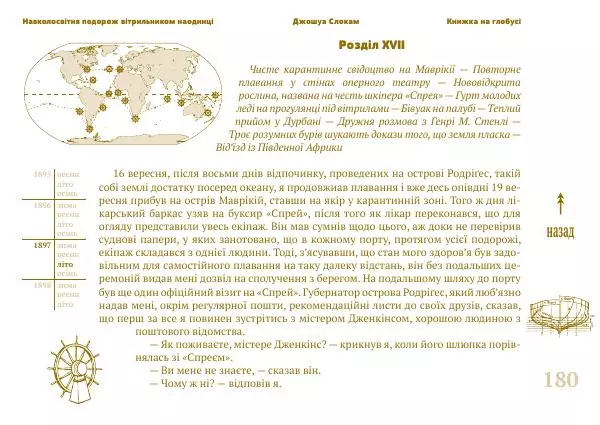 Джошуа Слокам - Навколосвітня подорож вітрильником наодинці - Страница № 180