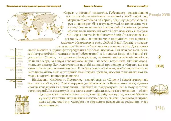 Джошуа Слокам - Навколосвітня подорож вітрильником наодинці - Страница № 196