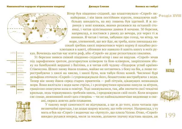 Джошуа Слокам - Навколосвітня подорож вітрильником наодинці - Страница № 199