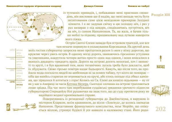 Джошуа Слокам - Навколосвітня подорож вітрильником наодинці - Страница № 202