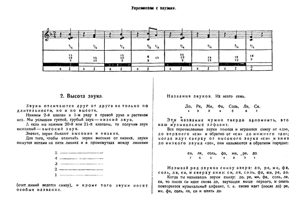 А. Сергеев - Новый практический самоучитель для венской двухрядной гармоники русского или немецкого строев - Страница № 10