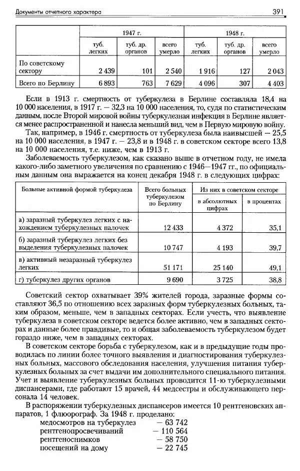 Сборник документов - Деятельность советских военных комендатур по ликвидации последствий войны и организации мирной жизни в Советской зоне оккупации Германии. 1945-1949 - Страница № 393
