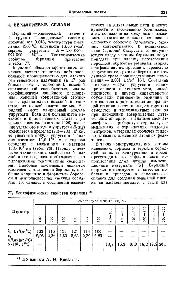 Борис Арзамасов - Конструкционные материалы: Справочник - Страница № 322