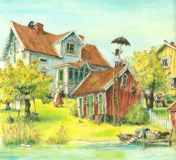 Астрид Линдгрен - Сказочная поездка от Юнибакена до Нангилимы - Страница № 9