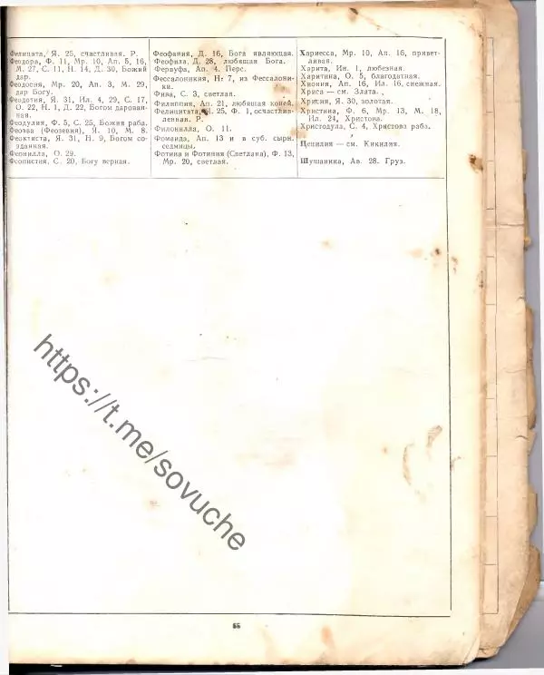 Автор неизвестен - Религиоведение - Православный церковный календарь - Страница № 54