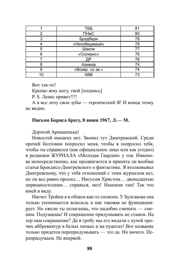 Виктор Курильский - Стругацкие. Материалы к исследованию: письма, рабочие дневники. 1967-1971 гг. - Страница № 89
