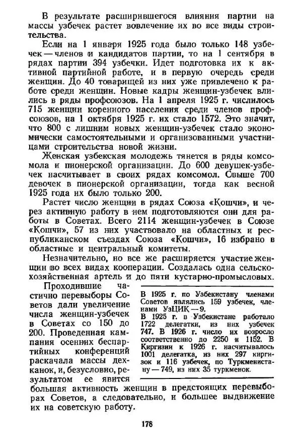  Сборник - Великий Октябрь и раскрепощение женщин Средней Азии и Казахстана (1917-1936 гг.) - Страница № 180