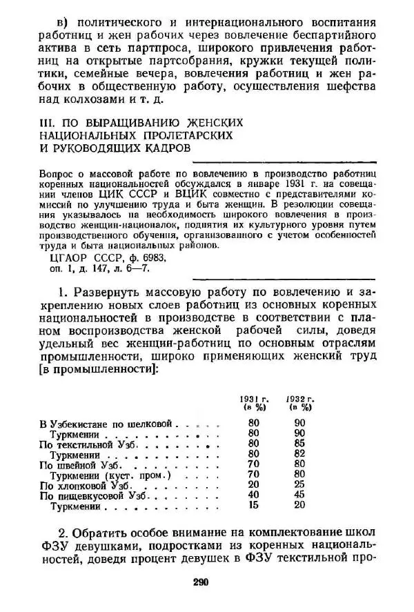  Сборник - Великий Октябрь и раскрепощение женщин Средней Азии и Казахстана (1917-1936 гг.) - Страница № 292