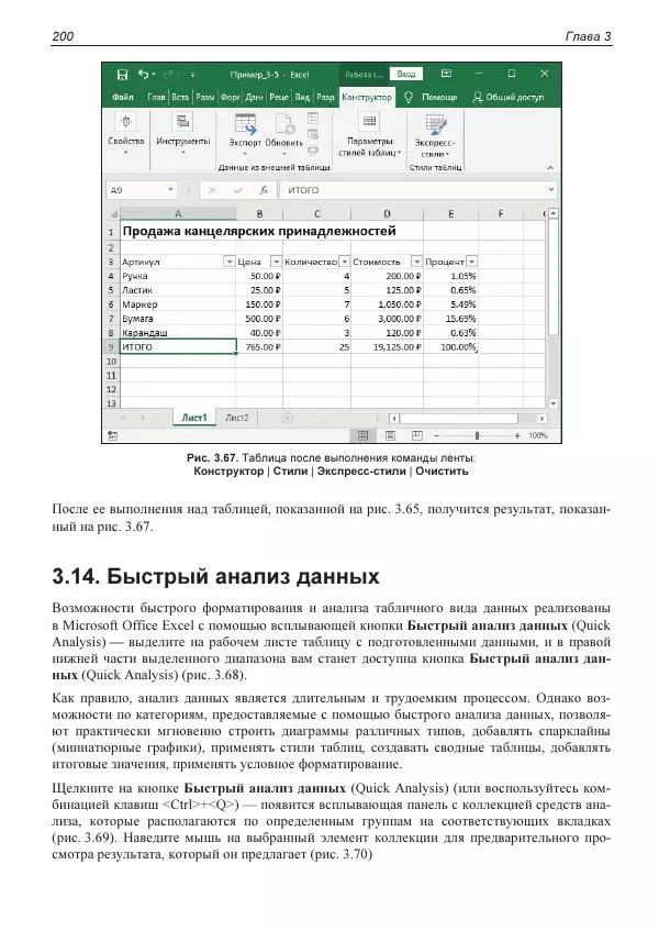 Лада Рудикова - Microsoft Office Excel 2019 - Страница № 199