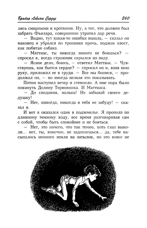 Астрид Линдгрен - Том 4. Братья Львиное Сердце. Ронья, дочь разбойника. Мио, мой Мио! - Страница № 262