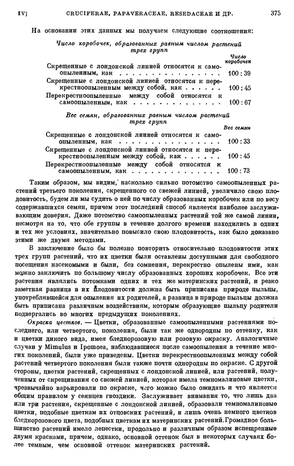 Чарльз Дарвин - Собрание сочинений в 9 томах. Том 6. Опыление орхидей насекомыми. Перекрестное опыление и самоопыление - Страница № 375