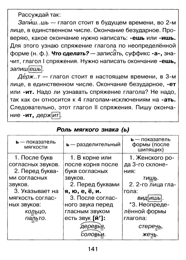 Валентина Шукейло - Справочник школьника по русскому языку 1-4 классы  - Страница № 142
